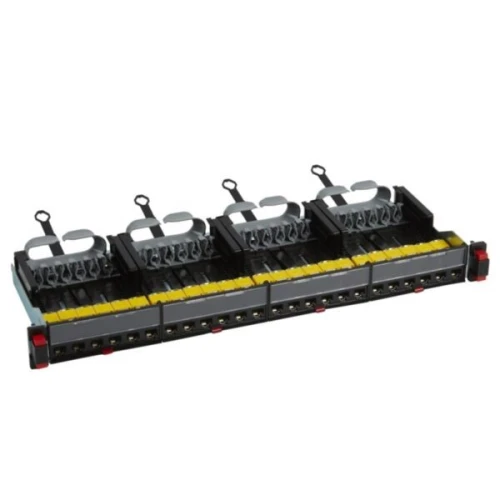 PANNEAU DE BRASSAGE 24 PORTS CAT6A FTP