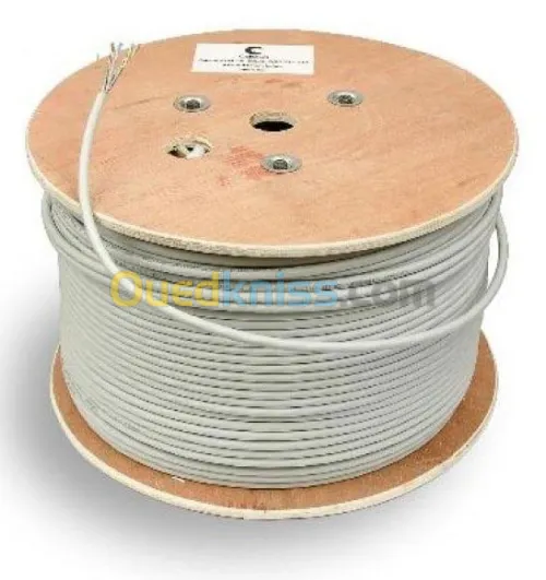 CABLE RESEAUX SFTP/FTP CERTIFIE CAT6-6A / CAT7