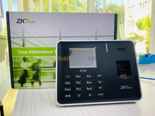 POINTEUSE BIOMETRIQUE ZKTECO K50