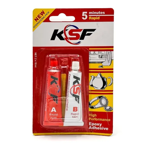 KSF Adhésif époxy haute performance rapide 5 minutes
