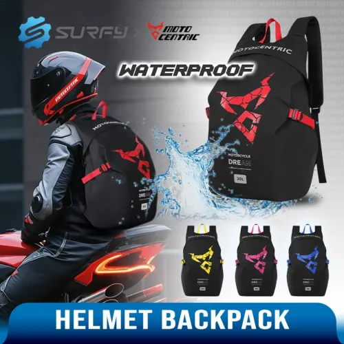 Sac à Dos pour Casque de Moto  Grande Capacité et Résistant