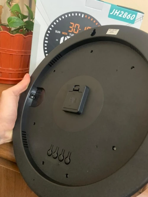 Horloge murale numérique LED avec Télécommande JH-2860
