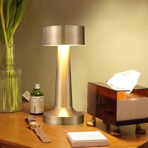 Lampe de Chevet LED Tactile à Intensité Variable 3 Modes dÉclairage