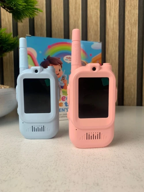 Talkie-Walkie Enfants 2PCS avec Caméra HD et Fonction Vidéo