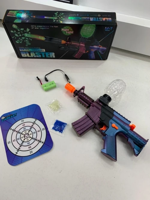 Dual Mode Blaster Pistolet Automatique avec Balles Cristal Rechargeable  