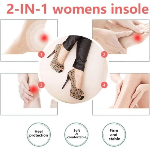 Coussinets de Protection Talons Hauts Confort Invisible pour Chaussures Fermées