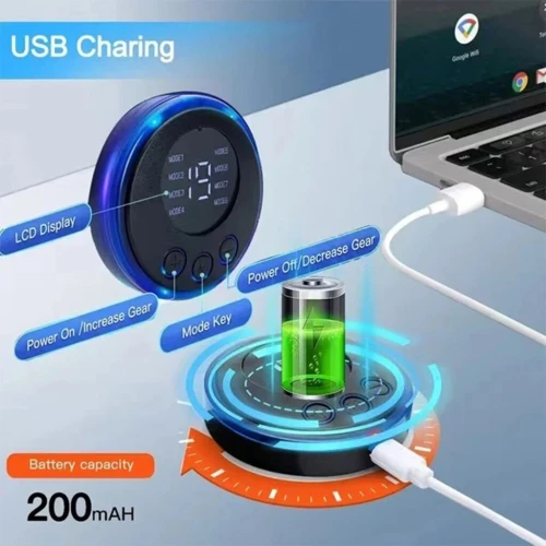 Appareil de Massage du Cou Électrique Version Améliorée à Impulsions