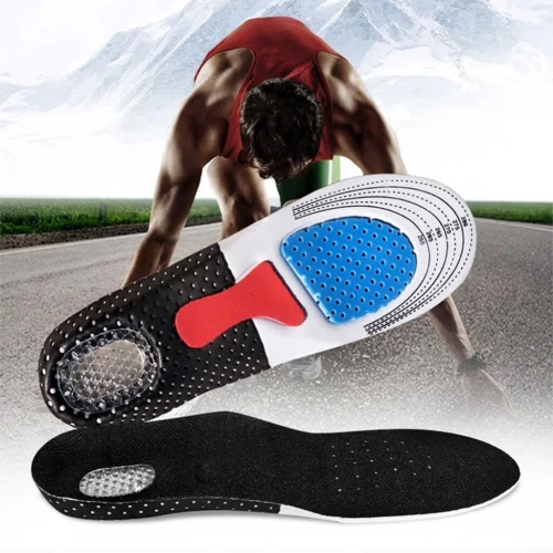 Semelles Gel de Confort Orthopédique  Réduction des Douleurs & Absorption des Chocs