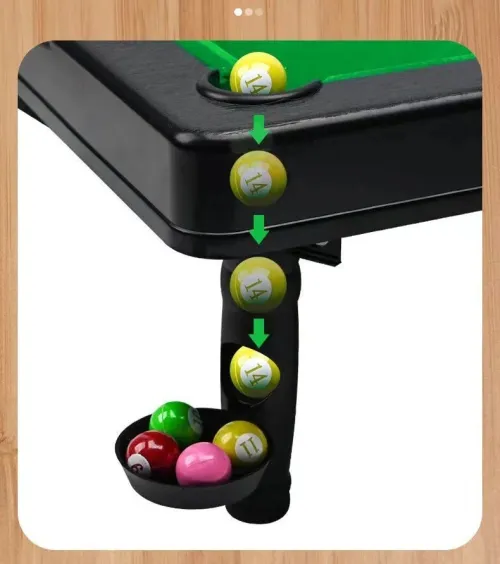 Mini table de jeu billard multijoueur pour enfant