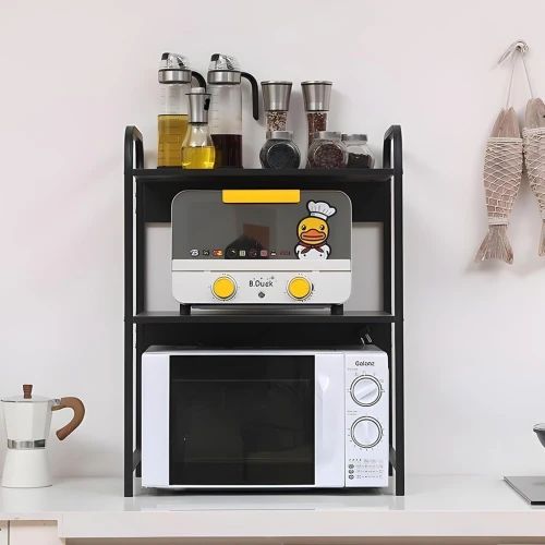 Organisateur de Cuisine 3 Étages pour Four à Micro-ondes