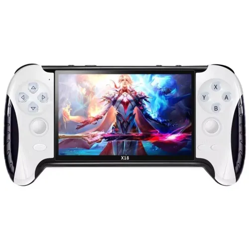 Console Portable X18  10000 + Jeux Classiques, Écran 4.3 - 2500mAh