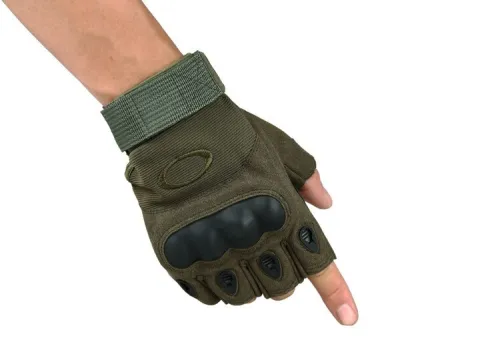 Gants de Moto antidérapants demi-doigt v2