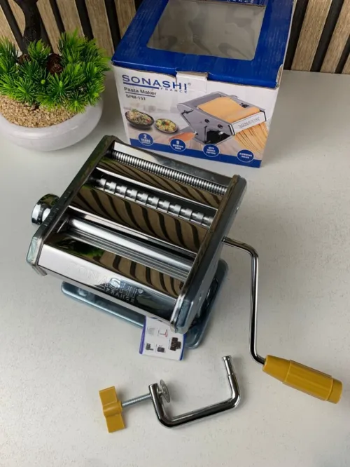 Sonashi SPM-151 Machine Manuelle 3en1 pour Pâtes et Nouilles Maison