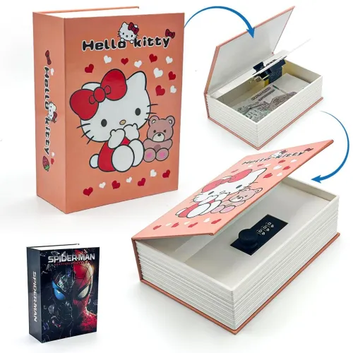 Boîte à Secret Livre pour Enfants Cachette Discrète pour Argent et Petits Trésors