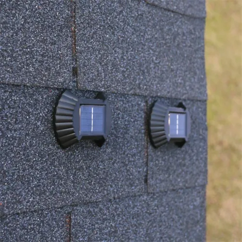 Lampes Murales Solaires Double Faisceau  Lot de 4 Pièces