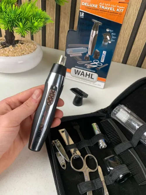 Tondeuse WAHL de Voyage  Kit Complet avec Accessoires Homme