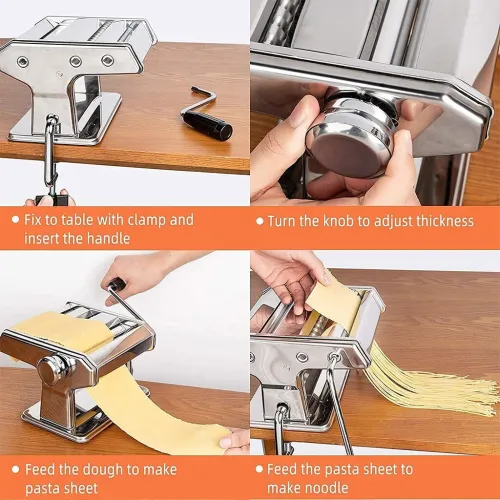 Sonashi SPM-151 Machine Manuelle 3en1 pour Pâtes et Nouilles Maison