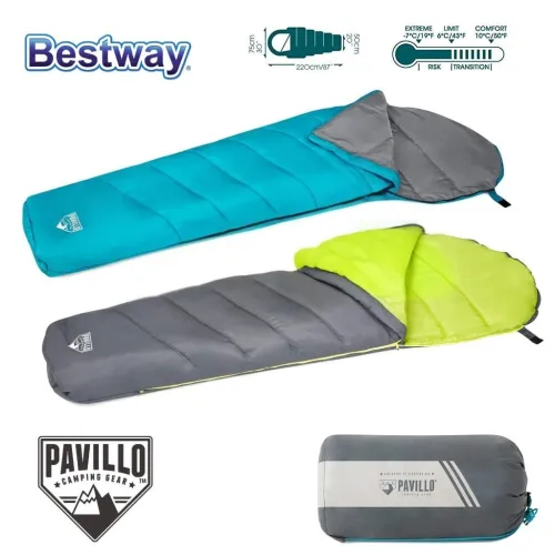 Sac de couchage outdoor Pavillo  Idéal 6 à -10C, Bestway 68102