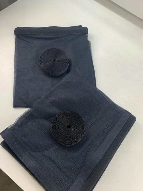 Pack 2 Moustiquaires Pour Fenêtre et 1 Moustiquaire pour porte avec fermeture magnétique
