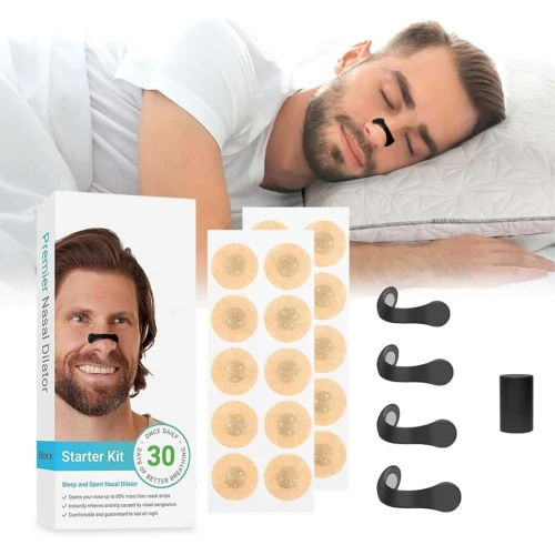 Patchs Nasaux Magnétiques Anti-Ronflement pour Sommeil Profond