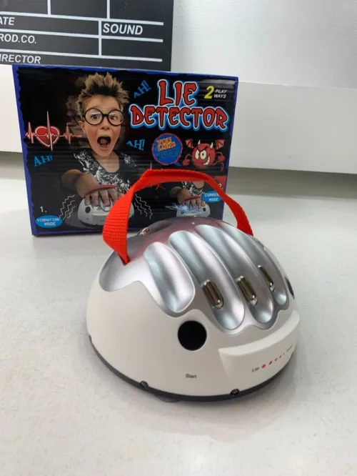 Machine à Détecter les Mensonges - Jeu Électrique Fun pour Amis et Famille