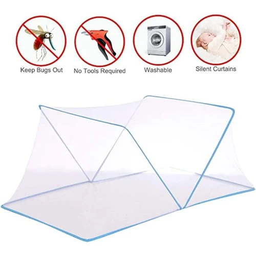 Moustiquaire Pliable Facile à Installer Pour Lit 1 Place  ناموسية لسرير شخص واحد
