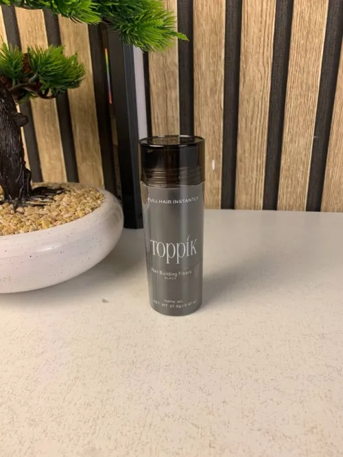 Fibres Capillaires Noires Toppik  Solution Anti-Calvitie Instantanée
