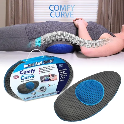  Coussin Lombaire Ergonomique Comfy Curve  Soutien et Confort Optimal