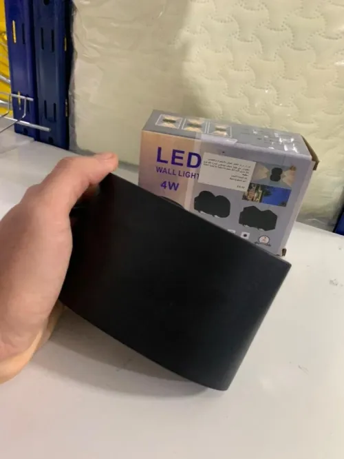 Applique Murale LED 4W DÉclairage Extérieur 2 Lampes en PP