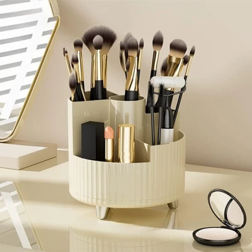 Support Rotatif pour Pinceaux de Maquillage  Design 360