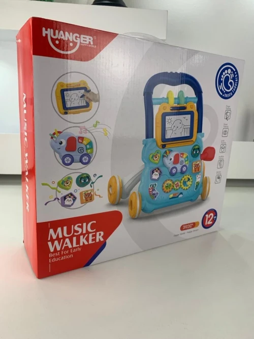 Marcheur Bébé Multifonction  Jeux Éducatifs, Musique et Dessin