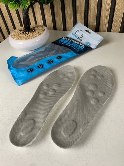 Semelles Orthopédiques Ultra Douces en Latex avec Technologie 4D
