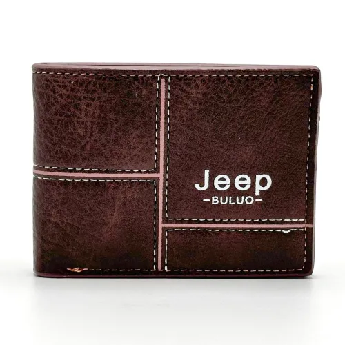 Portefeuille Homme Multi-Poches  Simili Cuir Élégant Jeep Buluo V3