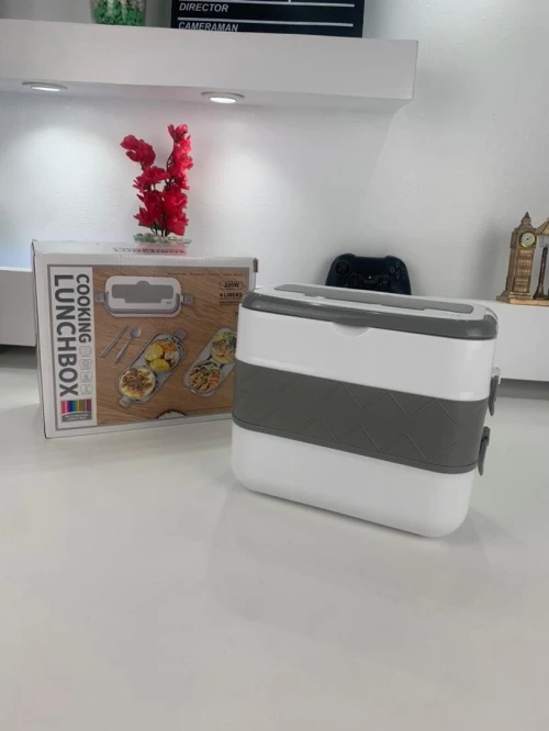 Lunch Box Électrique Chauffante  Récipients en Acier Inoxydable