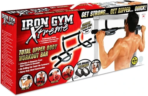 Barre a fix Extreme de traction Iron Gym multifonctionnelle antidérapant