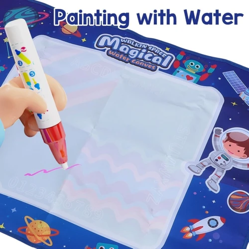Tapis Éducatif Lavable pour Enfants  Dessin et Apprentissage à lEau