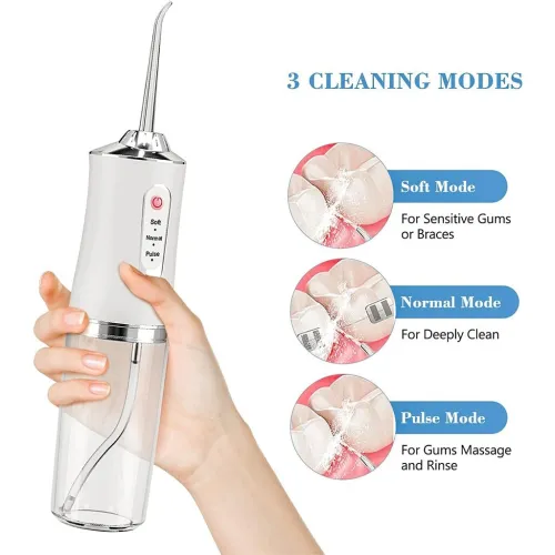 Hydropulseur Buccal Électrique Portable Rechargeable USB