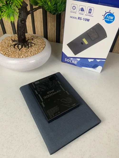Panneau Solaire Portable USB  3000mAh, 10W pour Outdoor