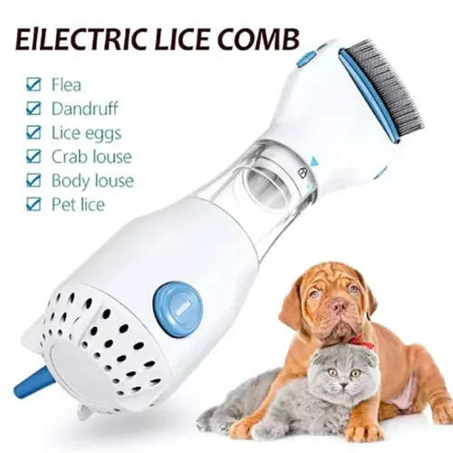 Peigne Électrique Anti-Poux  Nettoyeur de Cheveux Pratique