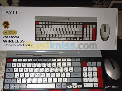  Clavier et Souris sans fil KB245GCM