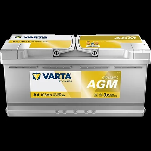 ,80AH ,95AH ,105AH Batterie Varta AGM 50AH ,60AH ,70ah