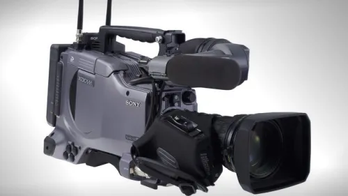 Sony PDW-850 caméra d'épaule professionnel | XDCAM Full HD 422 3CMOS 2/3" + HDVF-200 conçue pour la production vidéo de haute qualité
