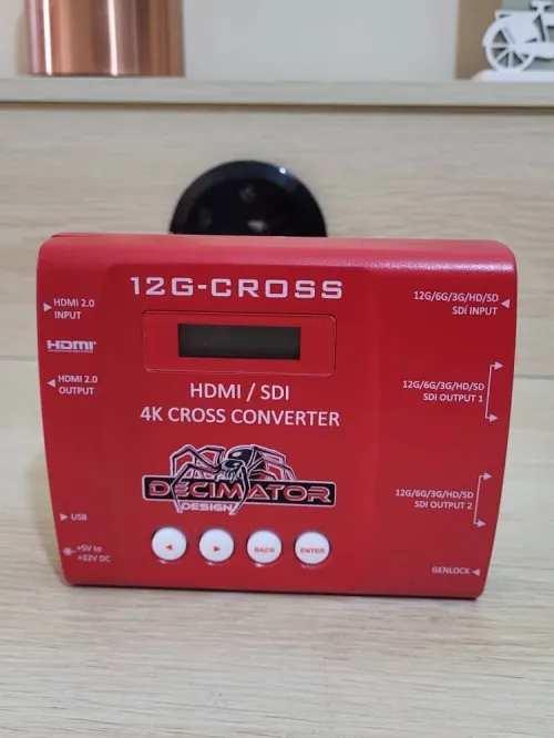 CONVERTISEUR 4K HDMI/SDI DECIMATOR 12G-CROSS