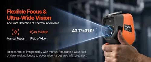 VEVOR Caméra Thermique Tactile 8.9cm - 20 à 460 degrés  - Transfert WiFi