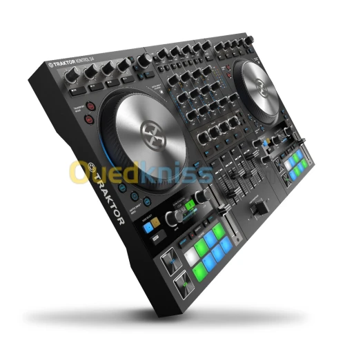 Contrôleur DJ USB Traktor S4 Mk3 Native Instruments - Jog Wheels Haptic Drive LED- scratch -sampling