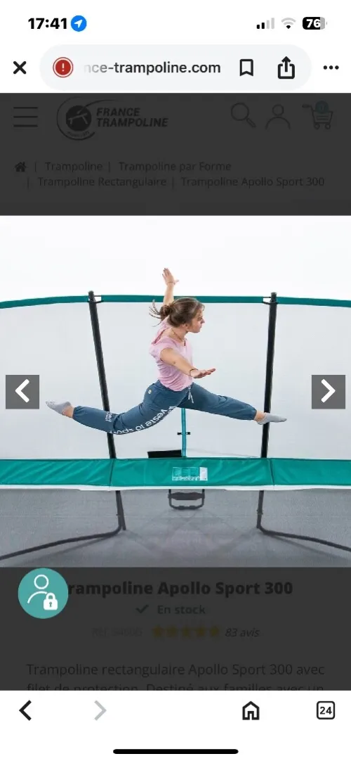 Trampoline appolo