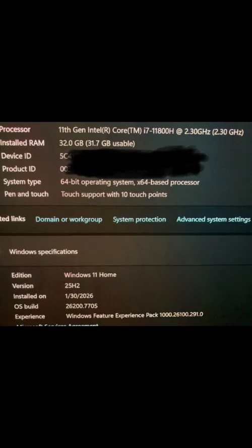 DELL XPS 15 9510 I7 32GB 1TB 3050TI