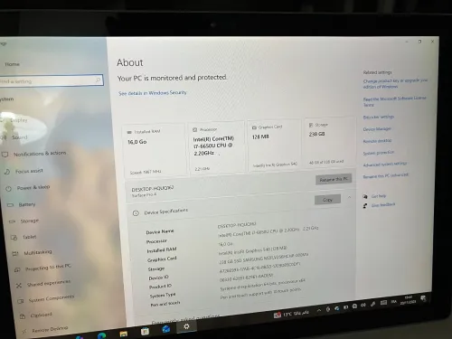 Surface Pro 4 i7