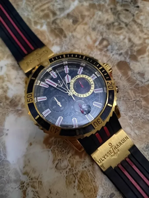 Montre ulysse nardin chronograph homme