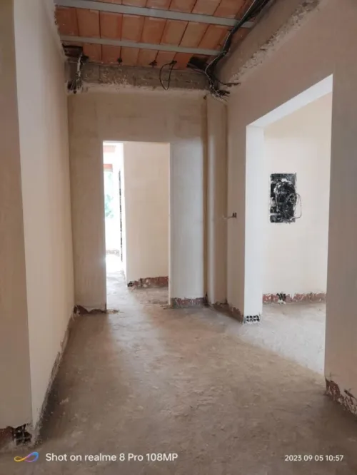 Platre projeté 